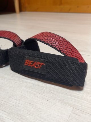 Straps de Entrenamiento Beast Rojos y Negros