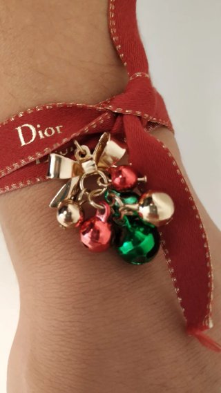 Pulsera navideña Dior