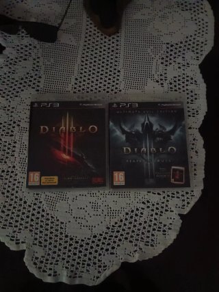 Lote Diablo III y Reaper of Souls PS3.