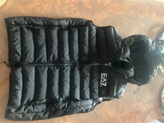 Chaleco Acolchado EA7 Emporio Armani Negro