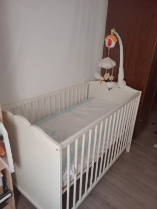 Cuna de Bebé Blanca