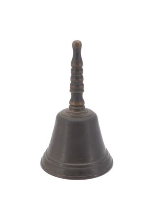 Antica Campana a Mano in Bronzo 800