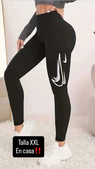 Mallas Nike Mujer Negras