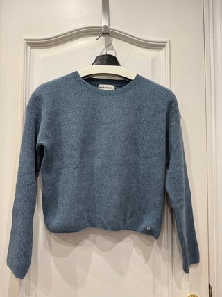 Jersey de punto azul Brownie