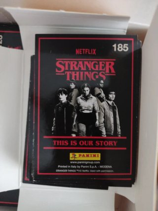 Lote de Cromos Stranger Things Panini