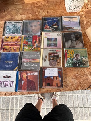 Lote de 15 CDs de Música Clásica y Jazz