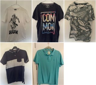 Lote 7 Camisetas y Polos Hombre Talla L