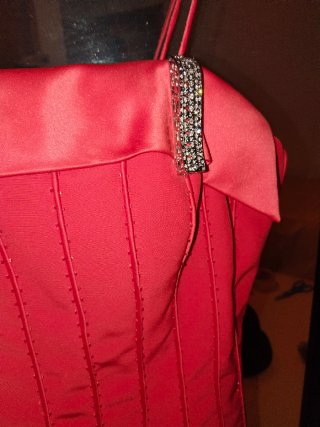 Vestido de Fiesta Rojo