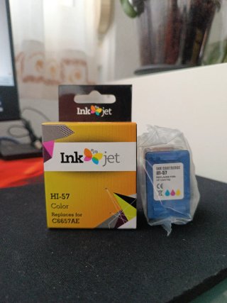 Cartucho de Tinta Compatible HP 57 Tricolor