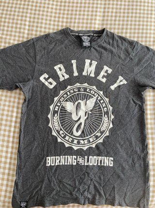 Camiseta Grimey Gris Talla XS