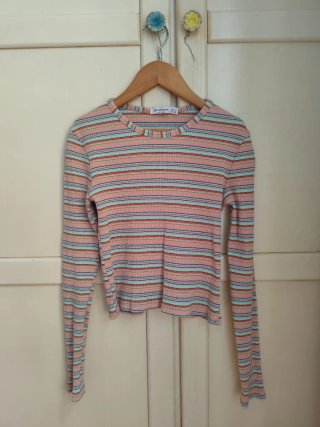 Top de rayas Stradivarius