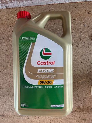 Aceite Castrol Edge 5W-30 LL 5 Litros
