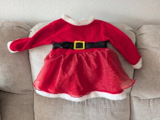 Disfraz de Mamá Noel para Niña