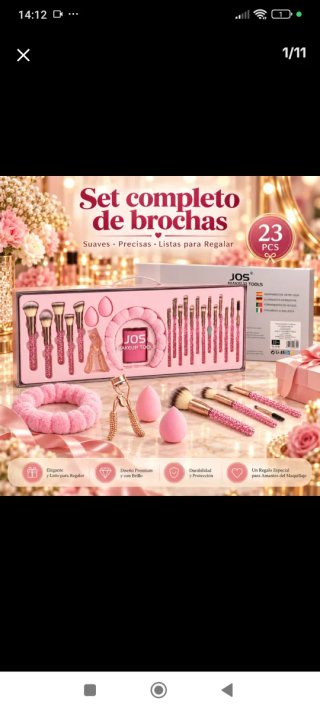 Set de 23 Brochas de Maquillaje JOS