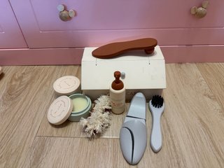 Juego de Limpiabotas de Madera Zara Home