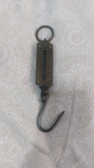 Peso de mano antiguo