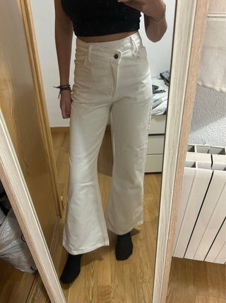 Vaqueros Blancos Talla 32