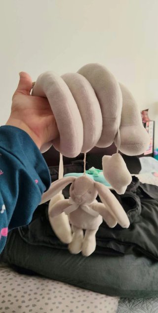 Colgador de peluche para carrito