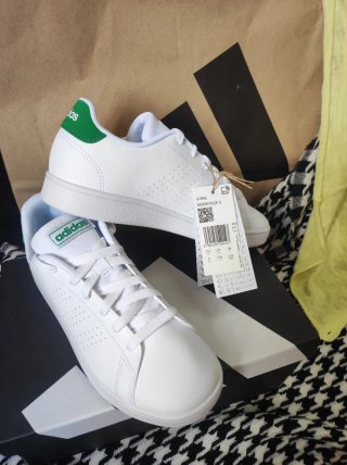 Zapatillas Adidas Advantage K Blancas Talla 36