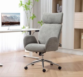 Silla de oficina gris