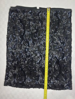 Falda de lentejuelas Yera (El Corte Inglés) T. 38
