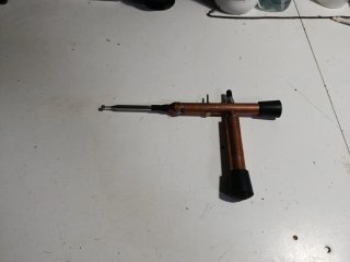 Pistola Zahorí de Cobre