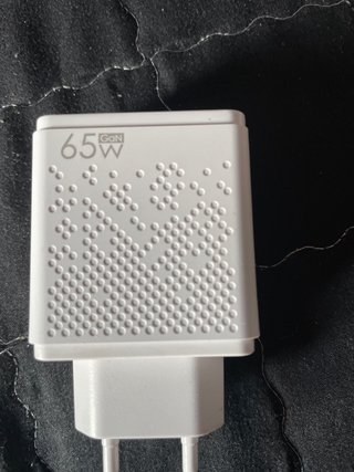 Cargador GaN 65W Blanco