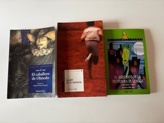 Pack / Lote 3 Libros Lectura ESO y Bachillerato