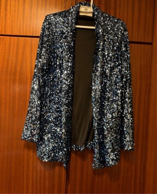Chaqueta Oversize Lentejuelas Ottod’Ame XS