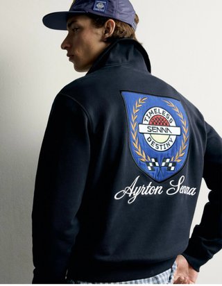 Sudadera Ayrton Senna Zara