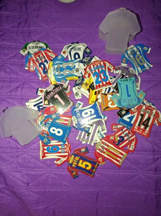 Lote Imanes Camisetas Mega Futbol 2010
