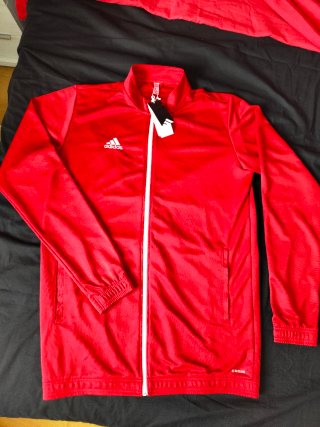 Chaqueta Deportiva Adidas Roja Talla XXXL, 3X