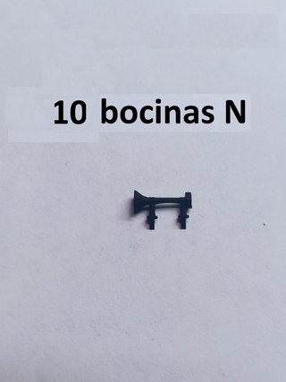 10 Bocinas para Ibertren Escala N