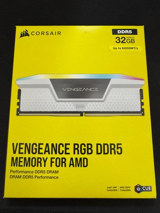 Memoria RAM Corsair Vengeance RGB DDR5 32GB