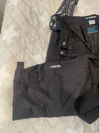 Pantalón de esquí Brugi negro, talla 11-12