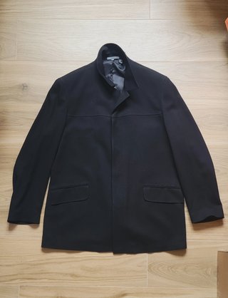 Gabardina Trench negra Zara, Men's Line