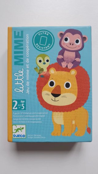 Juego de cartas Little Mime de Djeco