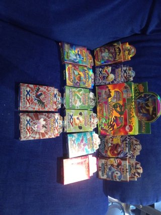 Lote de 15 Paquetes Vacíos Cartas Pokémon