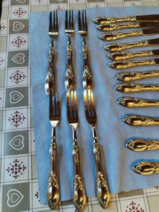 Servizio da dolce vintage