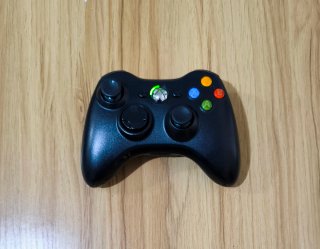 Mando Inalámbrico Negro para Xbox 360