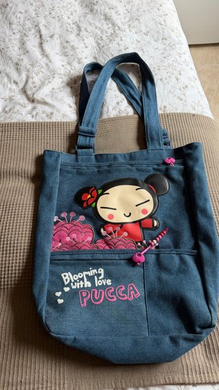Bolso Tote Pucca Azul