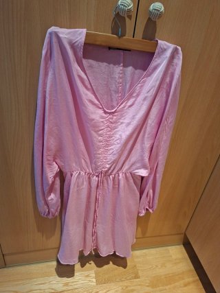 Vestido Rosa Zara