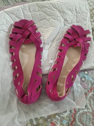 Sandalias Planas Violeta Talla 42