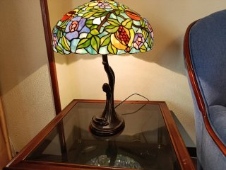 Lámpara de mesa estilo Tiffany