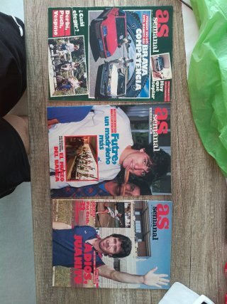 22 REVISTAS ANTIGUAS AS SEMANAL
