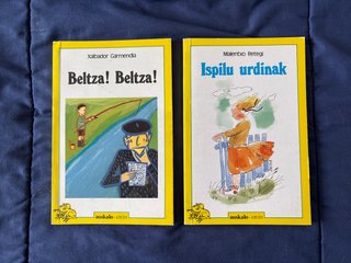 Dos libros en Euskera