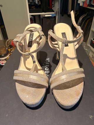 Sandalias de fiesta ALBANO color champán