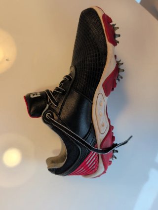 Zapatos de Golf FootJoy Negro y Rojo
