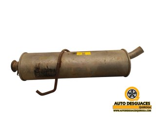 Tubo escape trasero Peugeot 206 (1998->)