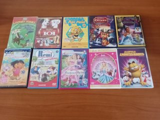 10 DVD Cartoni Animati